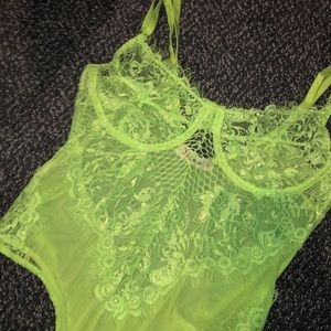 Fashion Nova neon bodysuit